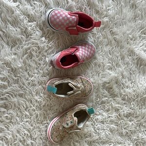 Vans Toms Slip on 6C Toddler Bundle